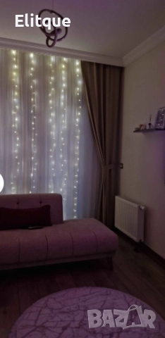 Коледна завеса от лампички – 320 LED светлини (3 м × 3 м) , снимка 2 - Декорация за дома - 52908990