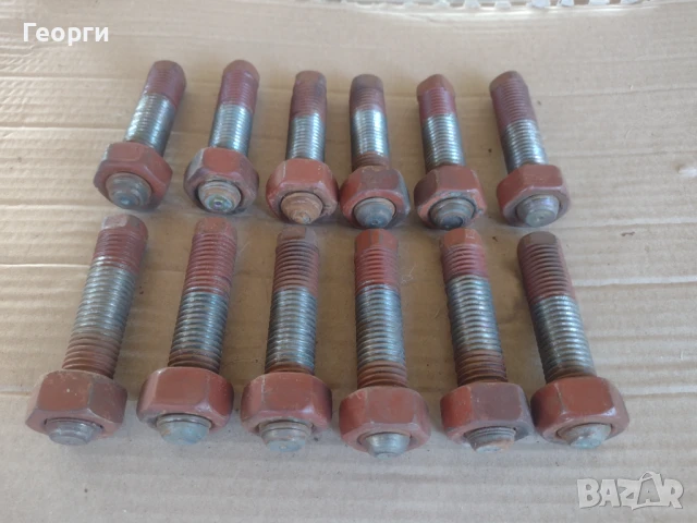 Болт с гайка, снимка 11 - Други машини и части - 50755263