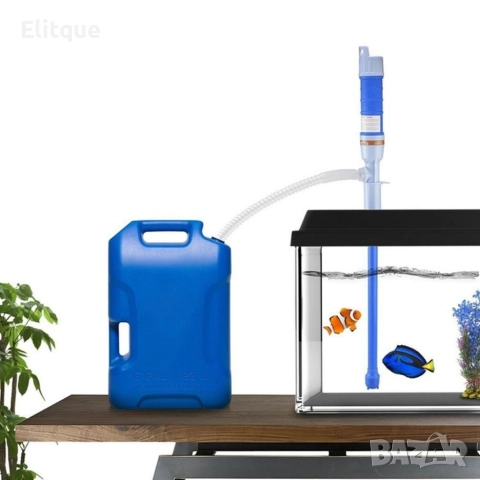 ЕЛЕКТРИЧЕСКА ПОМПА ЗА ГОРИВО/ТЕЧНОСТИ И ВОДА НА БАТЕРИИ "Без батерии в комплекта"