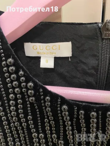 Оригинална детска рокля Gucci/ Гучи, снимка 3 - Детски рокли и поли - 49970224
