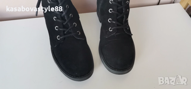 Боти Skor 39н.Естествен велур и кожа , снимка 4 - Дамски боти - 52127043