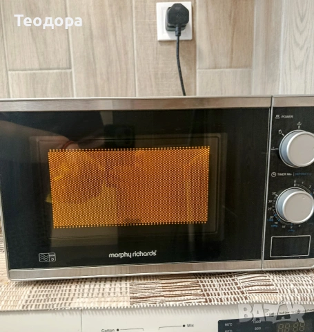 Микровълнова Morphy Richards , снимка 8 - Микровълнови - 53658275