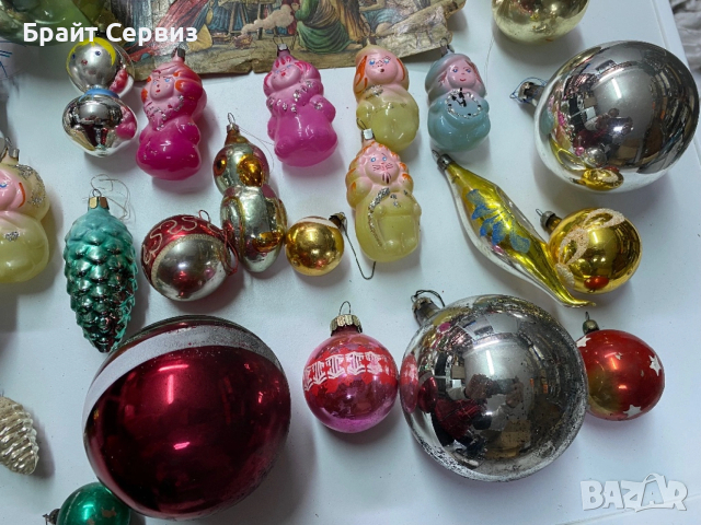 Играчки стъклени за елха, снимка 4 - Колекции - 53438036