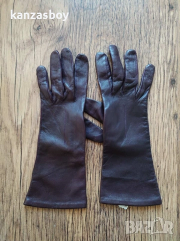 laimbock1831 - Кожени дамски ръкавици 100% естествена кожа, снимка 5 - Ръкавици - 53261653