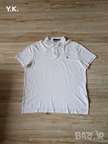 Оригинална мъжка тениска с яка Polo by Ralph Lauren, снимка 1 - Тениски - 46963936