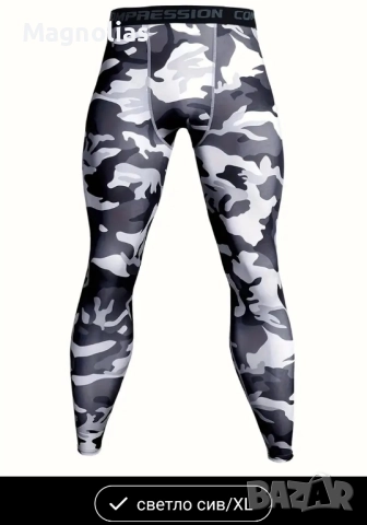 Мъжки клин Compression Camo Gray , снимка 8 - Бельо - 43661692