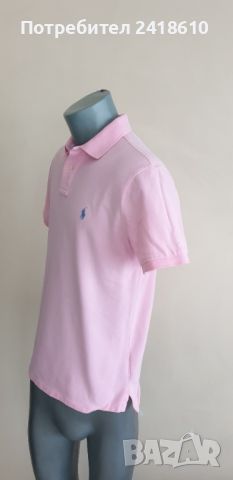 POLO Ralph Lauren Pique Cotton Custom Slim Fit Mens Size M  ОРИГИНАЛ! Мъжка Тениска!, снимка 5 - Тениски - 45477478