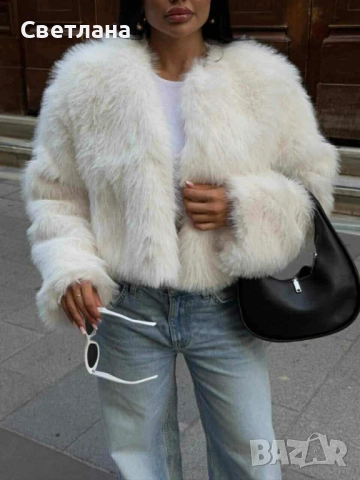 НАМАЛЕНО Дамско Пухкаво Яке 