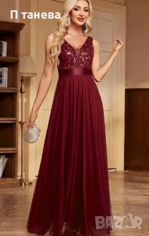 Дамска официална рокля, снимка 2 - Рокли - 53666844