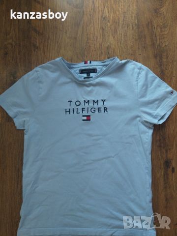 Tommy Hilfiger - страхотна мъжка тениска С, снимка 5 - Тениски - 46434189