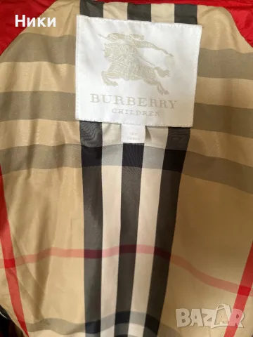 Тренчкот Burberry, снимка 2 - Детски якета и елеци - 47203747