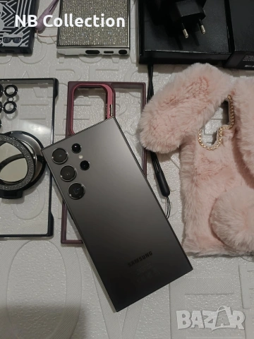 Смартфон Samsung Galaxy S24 Ultra 12GB RAM, 256GB, 5G, Titanium Black с Гаранция , снимка 8 - Samsung - 53927047