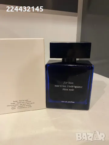 Narciso Rodriguez Bleu Noir For Him 100 ml EDP Tester , снимка 2 - Мъжки парфюми - 49106349