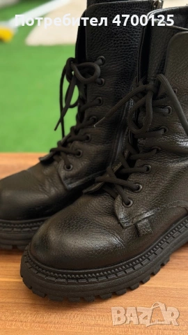 Дамски кожени ботуши - 36 номер, снимка 9 - Дамски боти - 53198846