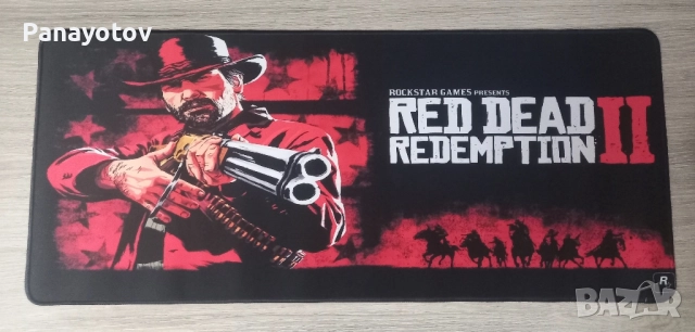 Подложка за мишка Red dead God of war , снимка 6 - Клавиатури и мишки - 50018857