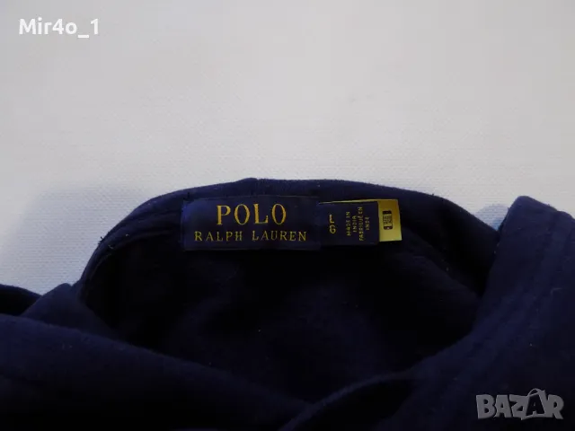 суитчър polo ralph lauren суичър худи горнище яке блуза фанела елек мъжки оригинален L, снимка 5 - Спортни дрехи, екипи - 49090981