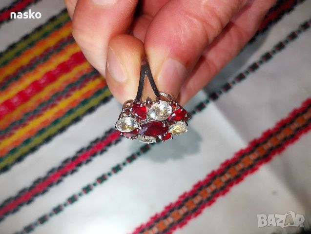 Бароков дамски пръстен, снимка 9 - Антикварни и старинни предмети - 46463066