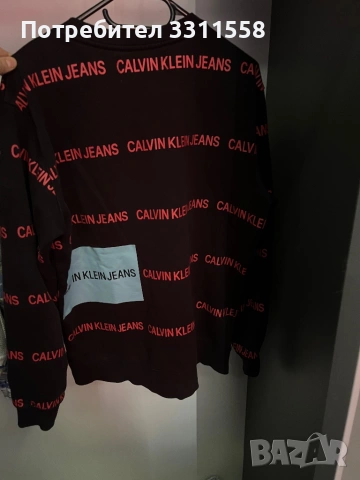 Calvin Klein Jeans - Пуловер М, снимка 3 - Пуловери - 53531290