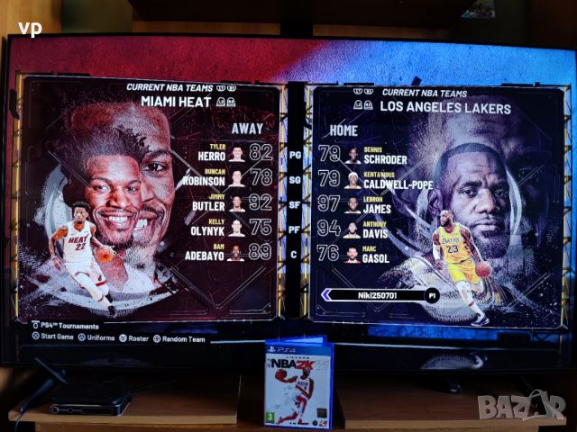 NBA 2K21 Игра за двама -Блу Рей диск в перфектно състояние за PlayStation 5, Плейстейшън 4, PS4, PS5, снимка 7 - Игри за PlayStation - 45686201