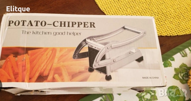 Преса за картофи с две сменяеми приставки от неръждаема стомана