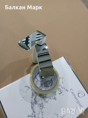 Смесител за мивка Camargue Snow (Бял) – Нов/Мострен, снимка 12 - Смесители - 54043088