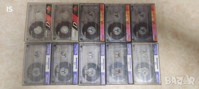 Аудио касети TDK - 10 бр.