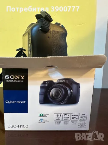 Фотоапарат SONY Cyber-shot DSG-H100, снимка 2 - Фотоапарати - 47609983