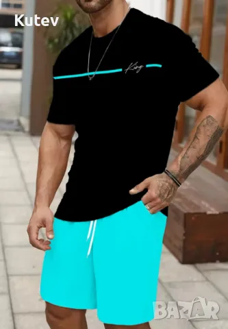 Мъжки спортен комплект, снимка 2 - Спортни дрехи, екипи - 50143192