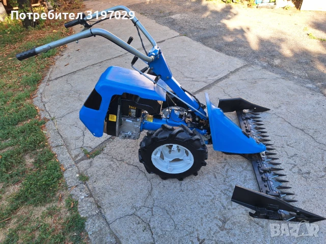 Палцова косачка BCS 730 10к.с.АСМЕ двуколка 115см косилен апарат, снимка 6 - Градинска техника - 50586078