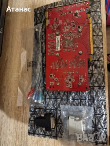 HD3850 TOP 512MB DDR3 Asus PCI-E - фабричен OC, снимка 2 - Видеокарти - 51691320
