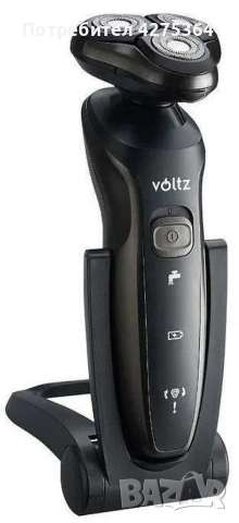 Самобръсначка V o l t z , USB, 3W, черна, 2 ГОДИНИ ГАРАНЦИЯ, снимка 4 - Електрически самобръсначки - 54054089
