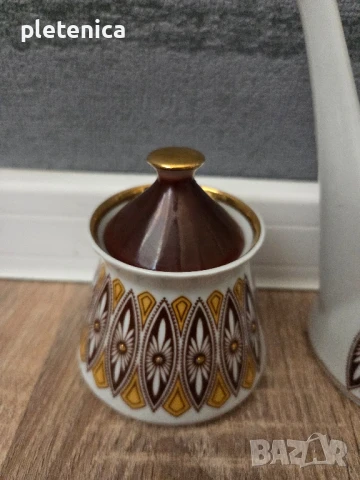 Руски /СССР/ сервиз за кафе , снимка 4 - Колекции - 50507633