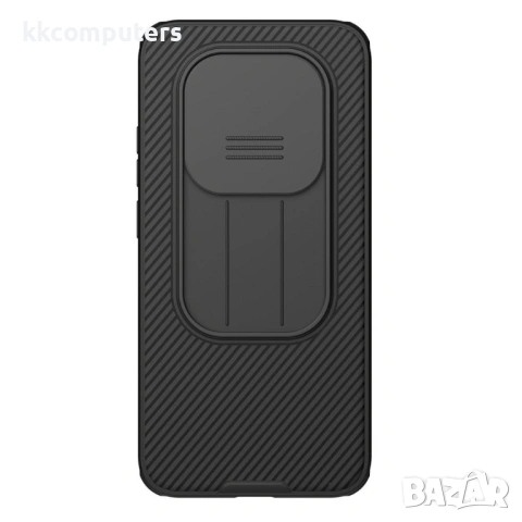 NILLKIN Camshield Pro Калъф за Xiaomi Redmi Note 15 Pro 5G - PC+TPU, Плъзгащо капаче за камера, Чере, снимка 3 - Резервни части за телефони - 53780277