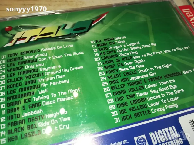 ITALO MEGA DANCE VOL 1 CD 0604251910, снимка 11 - CD дискове - 49785198
