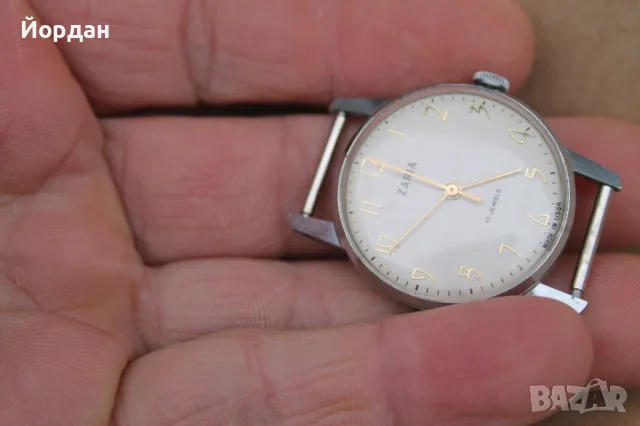 СССР мъжки часовник ''Заря'', снимка 8 - Мъжки - 49895415