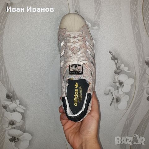 маратонки ADIDAS SUPERSTAR 80S PK  номер 45 ,5- 46, снимка 11 - Маратонки - 45196369