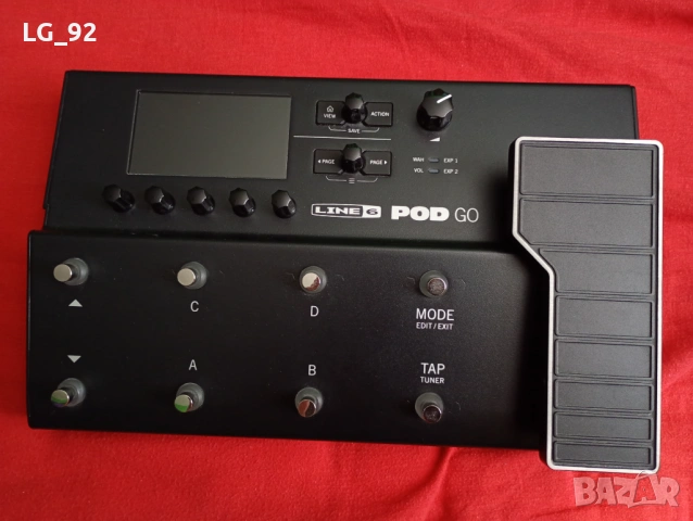 Line6 Pod Go Мултиефект за китара, снимка 2 - Китари - 53973343