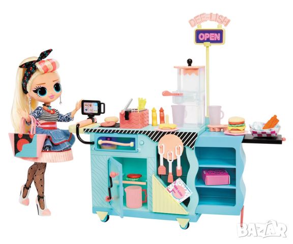 Кукла L.O.L. - Игрален комплект: Време за хранене с кукла, снимка 7 - Кукли - 45571377