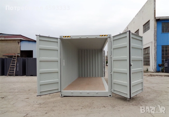 20-футов контейнер Open Side HC, употребяван – състояние като ново, снимка 2 - Друго търговско оборудване - 52740031