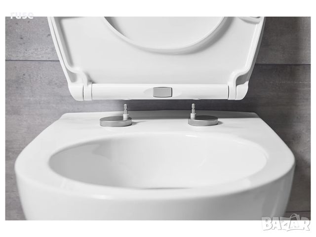 НОВА! Седалка за тоалетна чиния плавно затваряне Easy-Click , снимка 6 - Други - 45780457