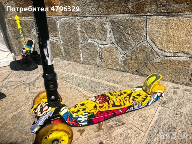 Детска тротинетка, снимка 2 - Скутери и тротинетки - 54186285