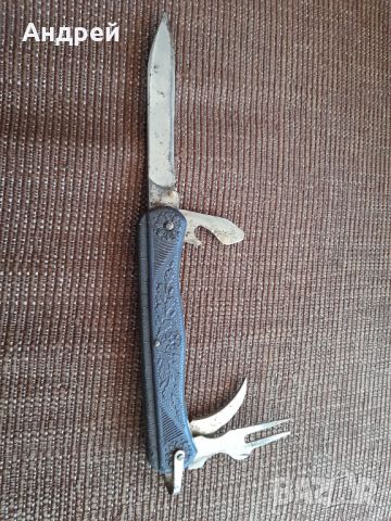 Стар джобен нож,ножче,ножка #38, снимка 5 - Други ценни предмети - 45568486