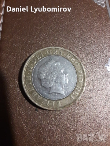 2 паунда 2003г., снимка 2 - Нумизматика и бонистика - 53077497