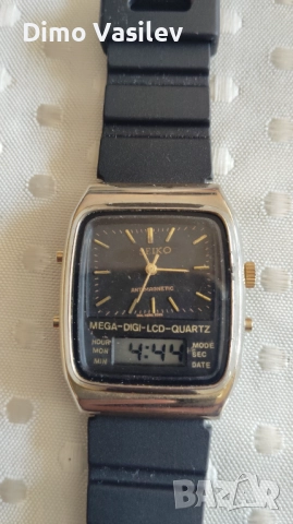 Ретро стилен Seiko от 80 те, снимка 2 - Мъжки - 51589139