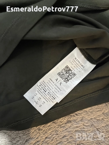 Мъжка блуза Armani Exchange, снимка 3 - Блузи - 52885069