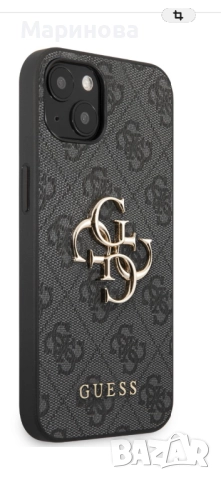 Калъф Guess за Apple iPhone 13 Pro Max Metal Logo Case