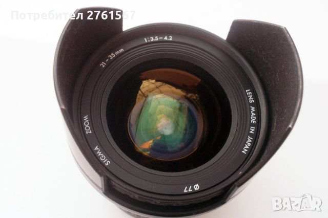 Sigma AF 21-35mm /3.5-4.2 Sony A mount, снимка 4 - Обективи и филтри - 45175622