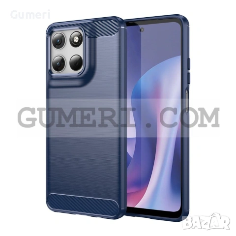 Гръб "Карбон Шарк" за Motorola Moto G57 Power