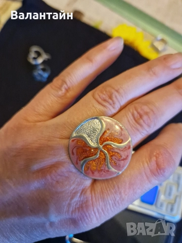 Сребърни пръстени - различни видове , снимка 7 - Пръстени - 13486987