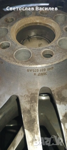 Оригинални джанти 20 цола за Audi A8 – комплект 4 броя, снимка 8 - Гуми и джанти - 54135223